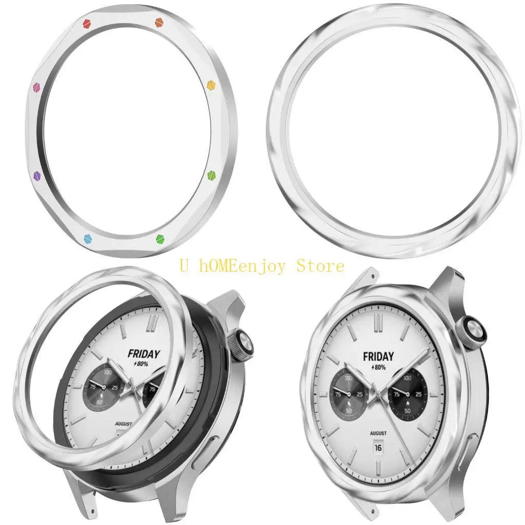 

Рамка для умных часов B0KF с металлической рамкой для размера 3/4 обеспечивает повышенную эстетическую привлекательность