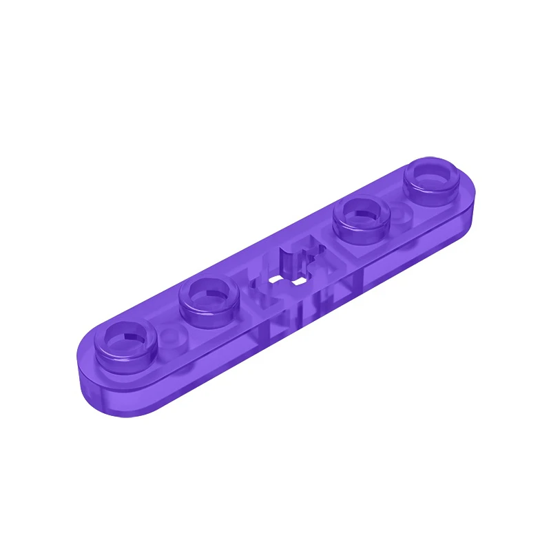 Gobricks GDS-900 Plate 2 x 4 Technical, Plate 1 x 5 with Smooth Ends, 4 Studs and Center Axle Hole compatible with lego 32124