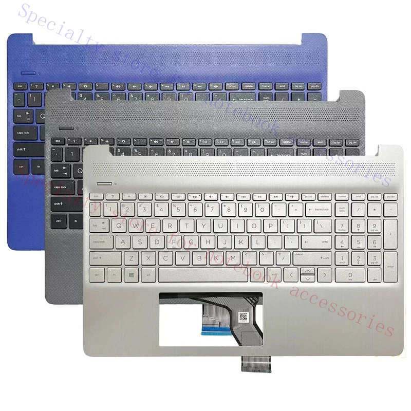

A+ Keyboard suitable for HP 15-EF, 15S-EQ, 15-DY, 15S-FQ Palmrest Backlit L63578-001 L63579-001
