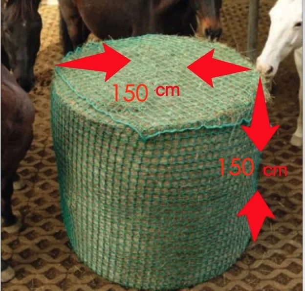 2025 شبكة القش ذات التغذية البطيئة شبكات القش بدون عقد للخيول حقيبة تغذية الحصان البطيئة للحيوانات الأليفة في المزرعة