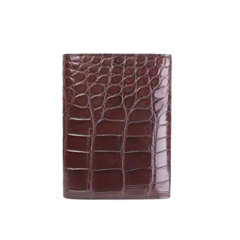 

afanzhe crocodile leather Brief male business men wallet fashion purse