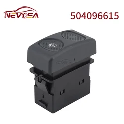 504096615 For IVECO Eurocargo Power Master Window Switch Control Button 8Pins Green Light BP127-254O Car Accessories