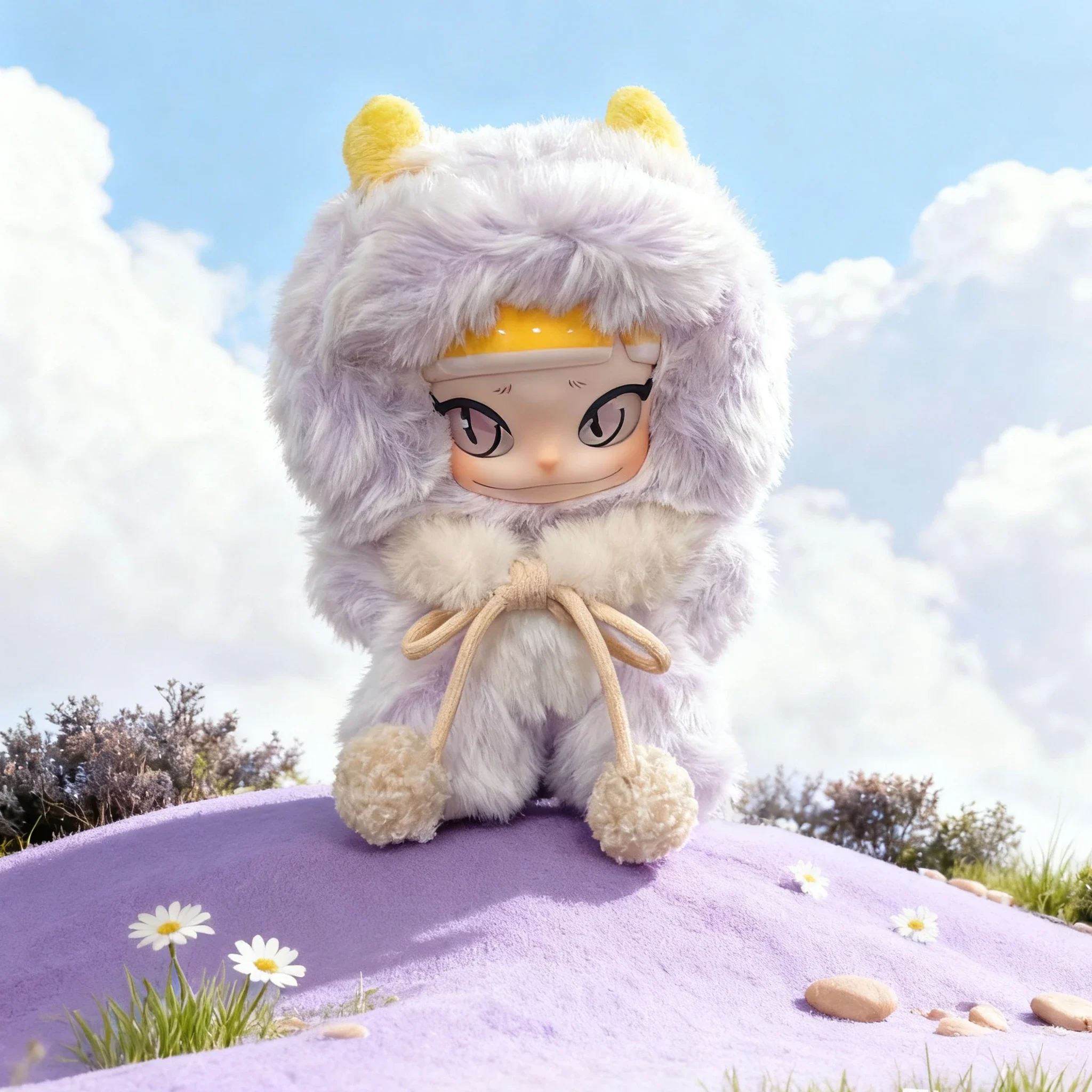 Mainan Boneka Plush Seri Longan Kawaii Baru, Kotak Misteri, Figur Aksi Kawaii, Gantungan Boneka, Hadiah, Dekorasi, Figur Anime