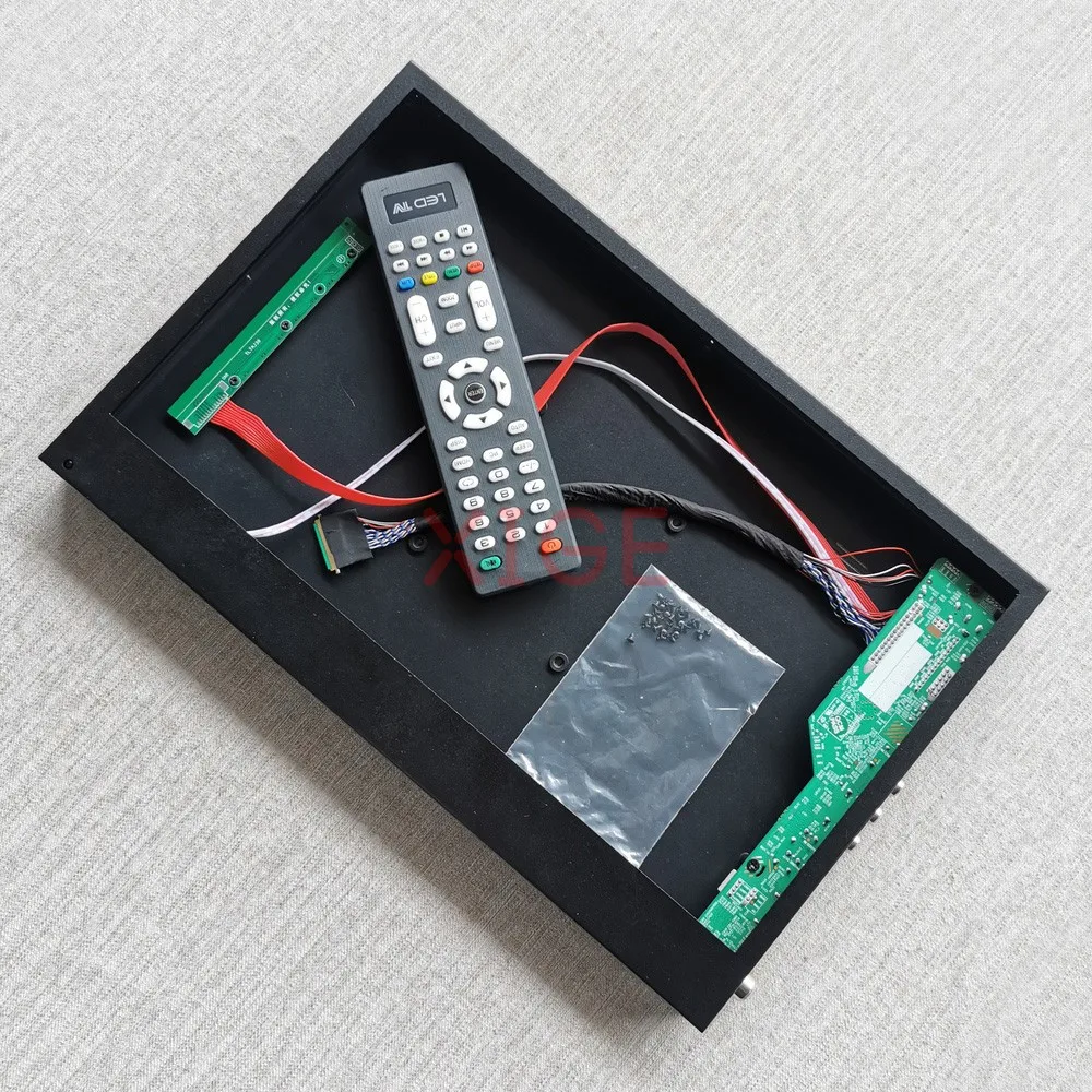 

Для B173HW01 V0/V5 N173HGE-L11/L21 40-контактная LVDS панель для ноутбука 17,3 дюйма USB + AV + VGA + HDMI ТВ аналоговый 1920x1080 металлический корпус и комплект платы драйвера