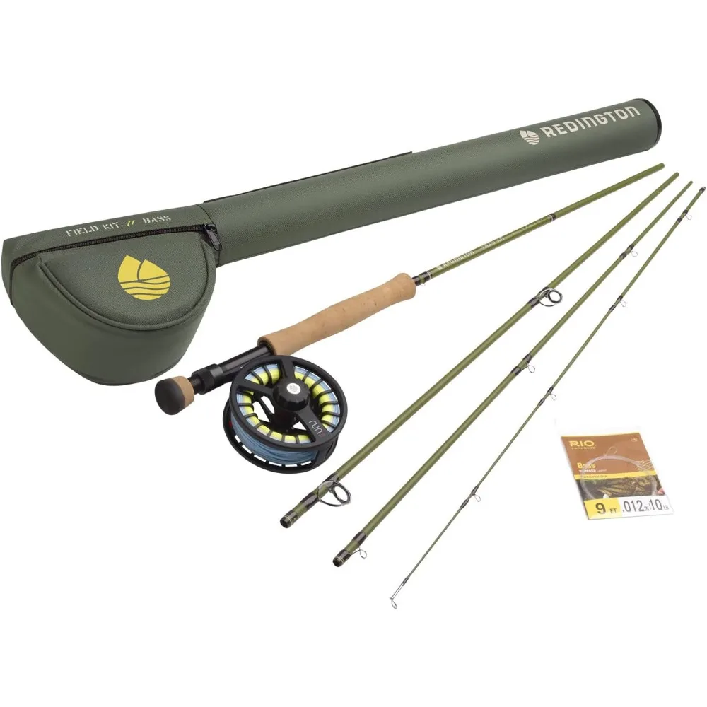 

Fly Fishing Field Kit, Fly Rod and Reel Combo, Fly Line, Carrying Case