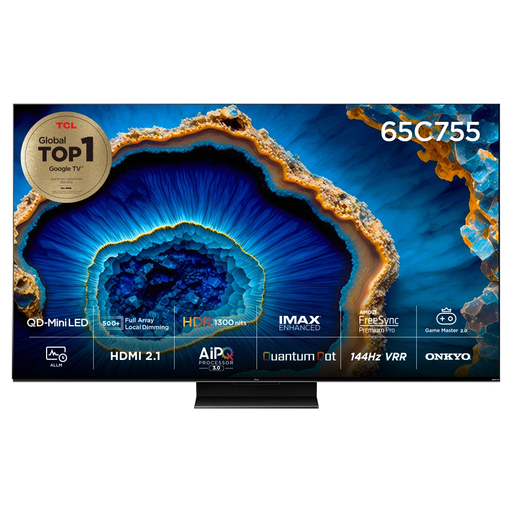 TCL 4K Mini LED 안드로이드12 TV 65C755 165cm · 65인치 · 방문설치 