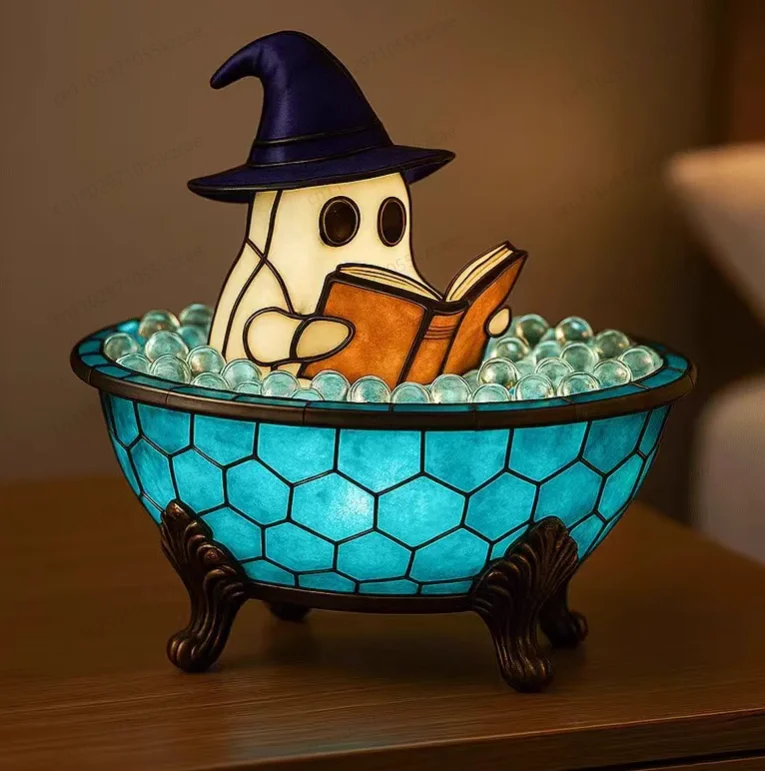 

Christmas glowing night light ornament, birthday gift, quirky gadget.