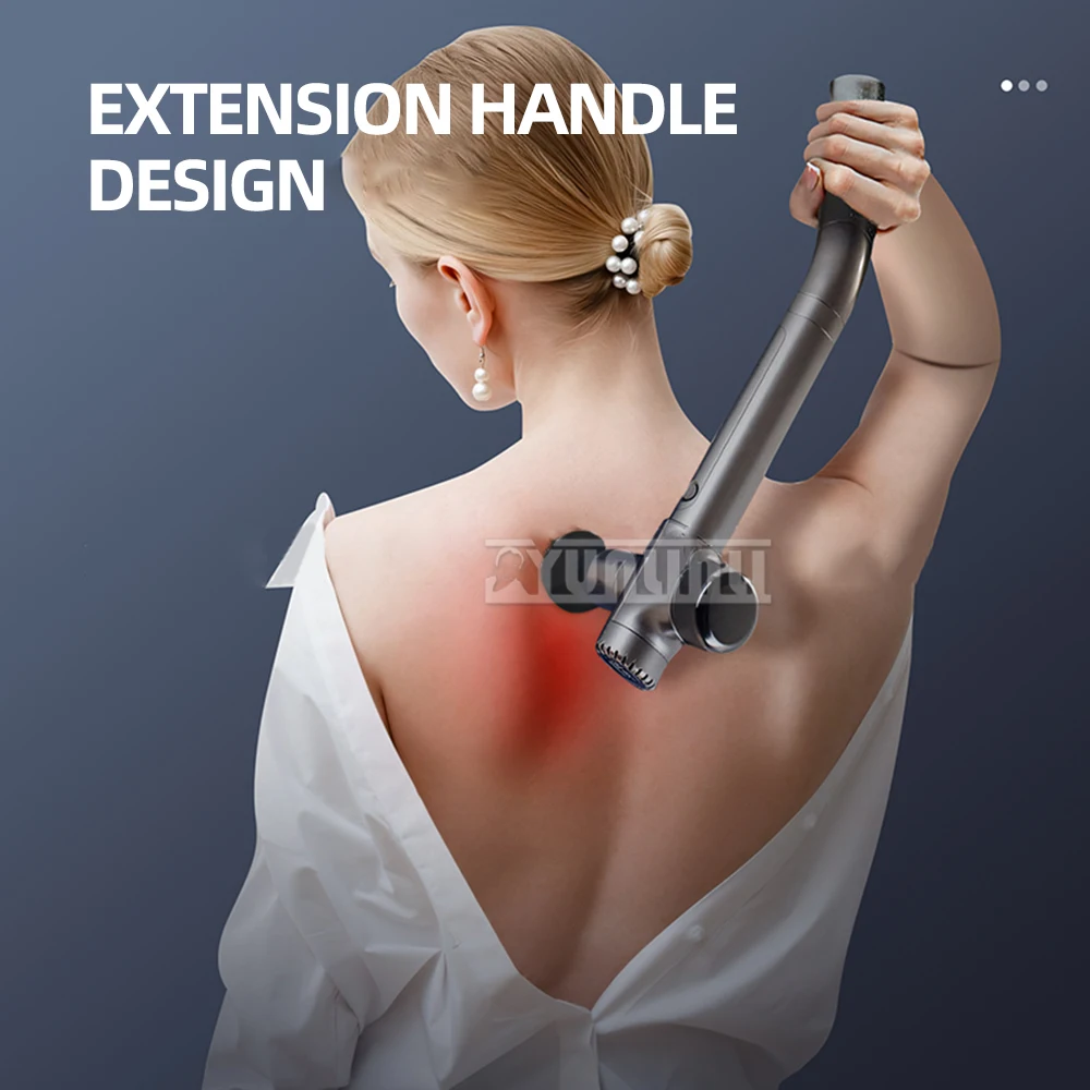 Yunlin Li Portable Massage Gun Electric Muscle Relaxation Body Meridians And Back Massage