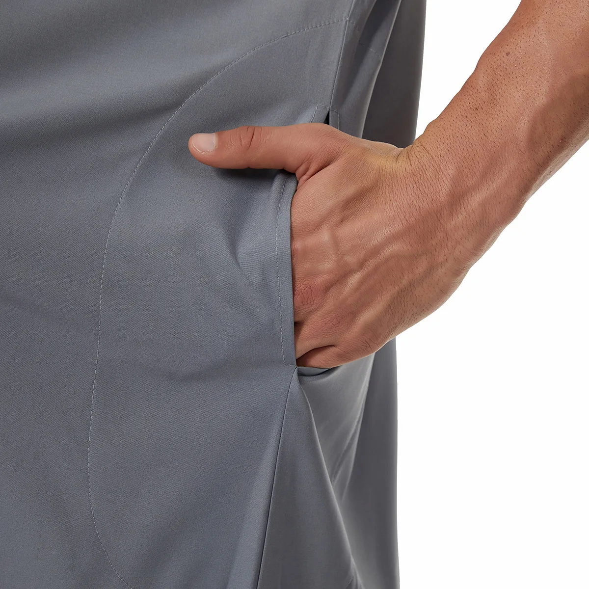 New Thawb Thoub Muslim Men Thobe Islamic Abaya Daffah Robe Dress Saudi Style Robe Arabic Dubai Kaftan Middle East