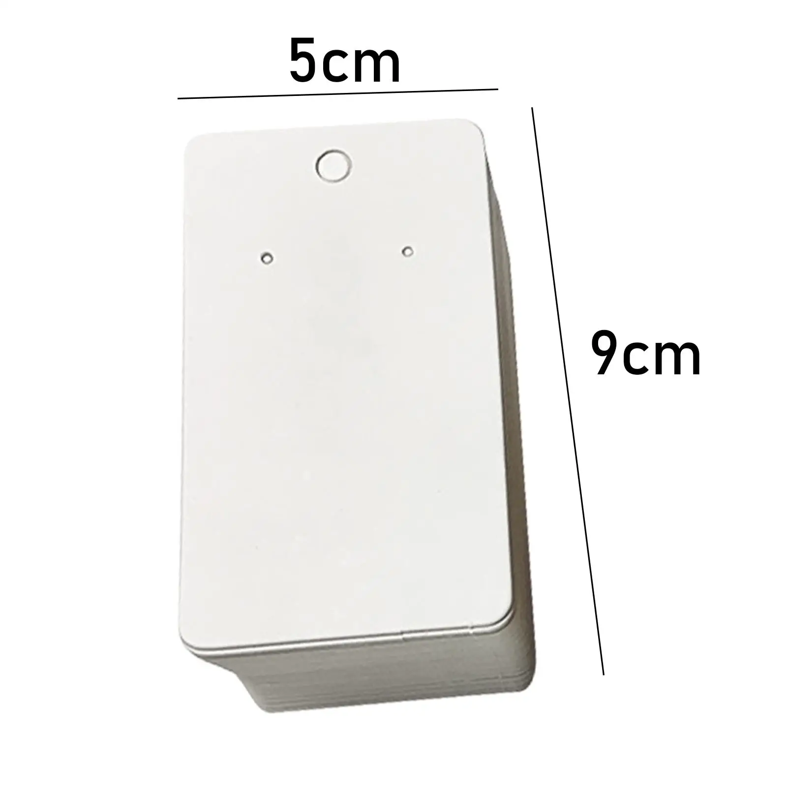 100 шт., карты для демонстрации сережек, держатели для сережек, карты для хранения ювелирных изделий, дисплей для ювелирных изделий для магазинов, домашнего общежития