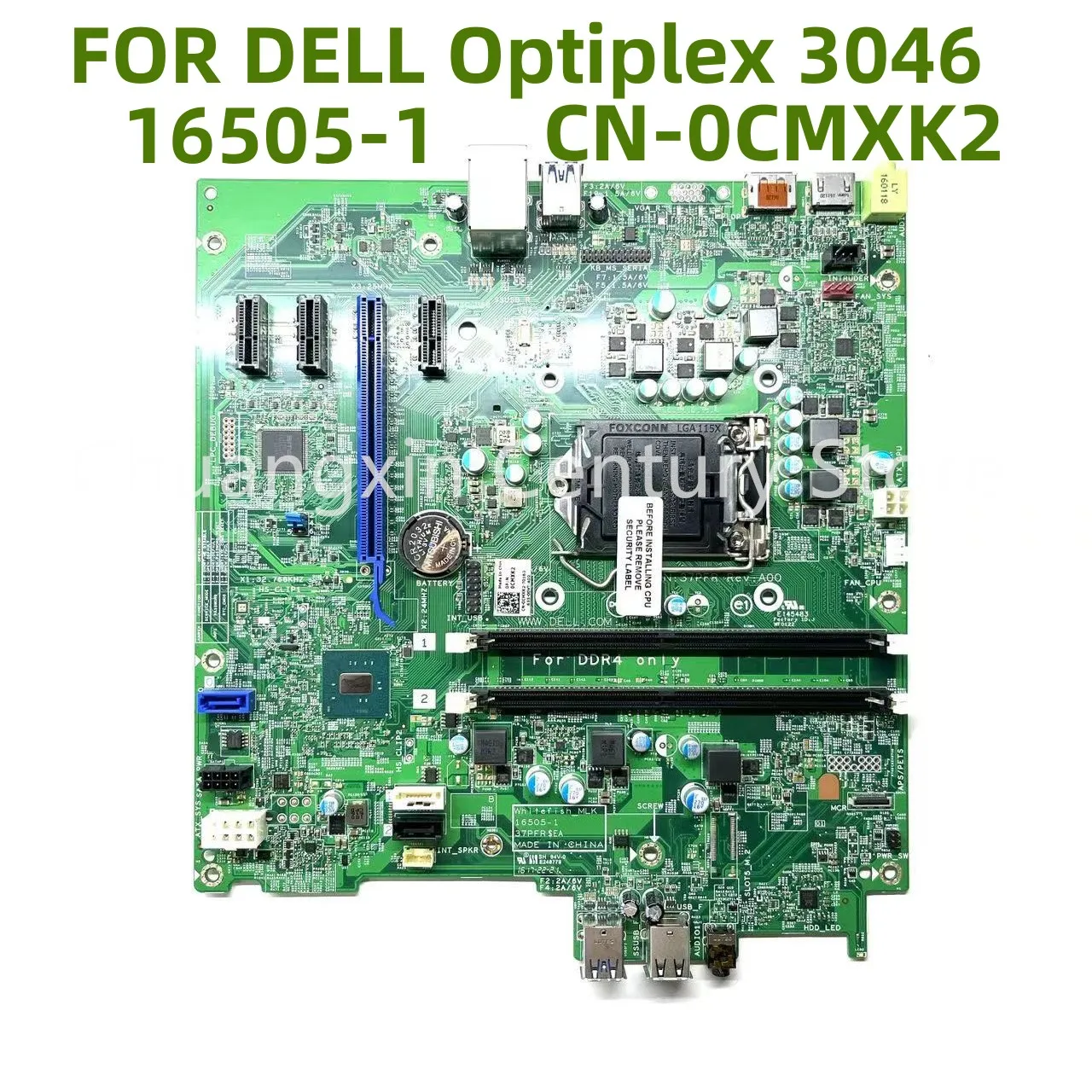 Dell Optiplex 3046 all-in-one motherboard 16505-1 37PFR CN-0CMXK2 16505-2 100% test successfully shipped