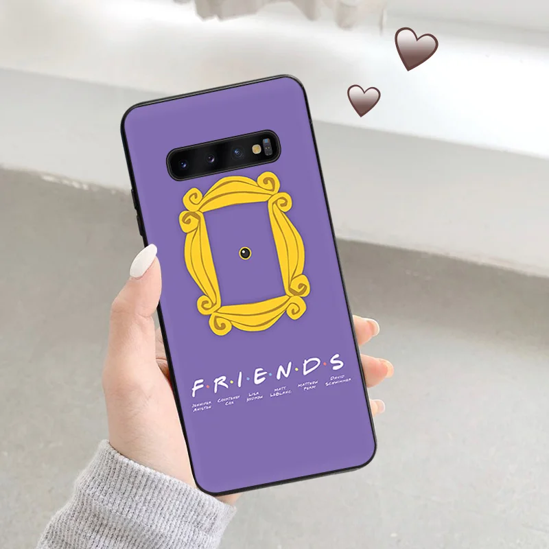 Custodia per Samsung S24 Plus S23 FE S22 S21 S20 S10 Lite Classic Friends TV Series Cover per telefono verniciata per Galaxy Note20 Ultra Case