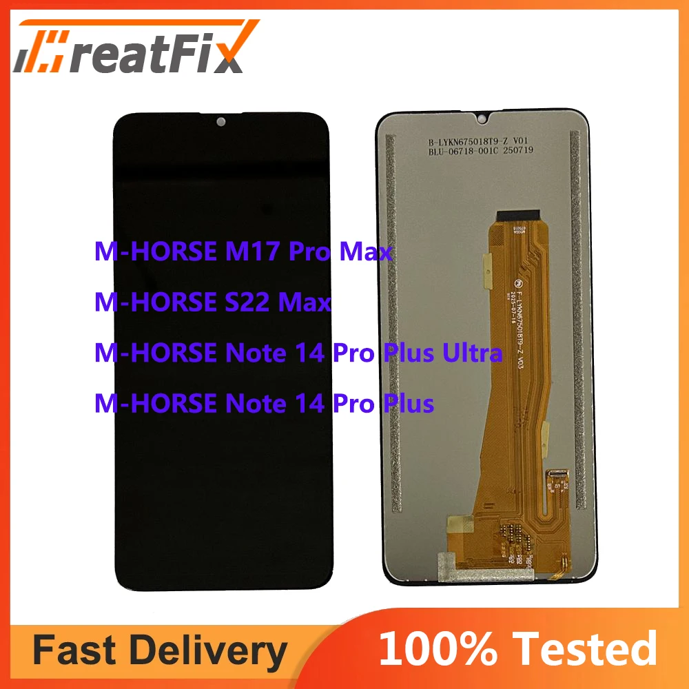 Original Display For M horse M17 Pro Max S22 Max Note 14 Pro Plus Note 14 Pro Plus Ultra LCD Display Screen Digitizer Assembly
