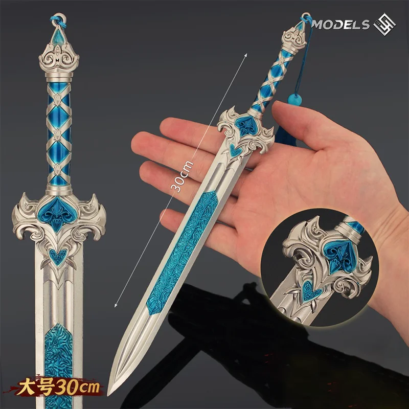 30 cm Middeleeuws Zwaard Oude Chinese Wapens Serie Ambachten Versieren Zwaard Collectie Samurai Katana Ornamenten Mes Speelgoed Beeldjes