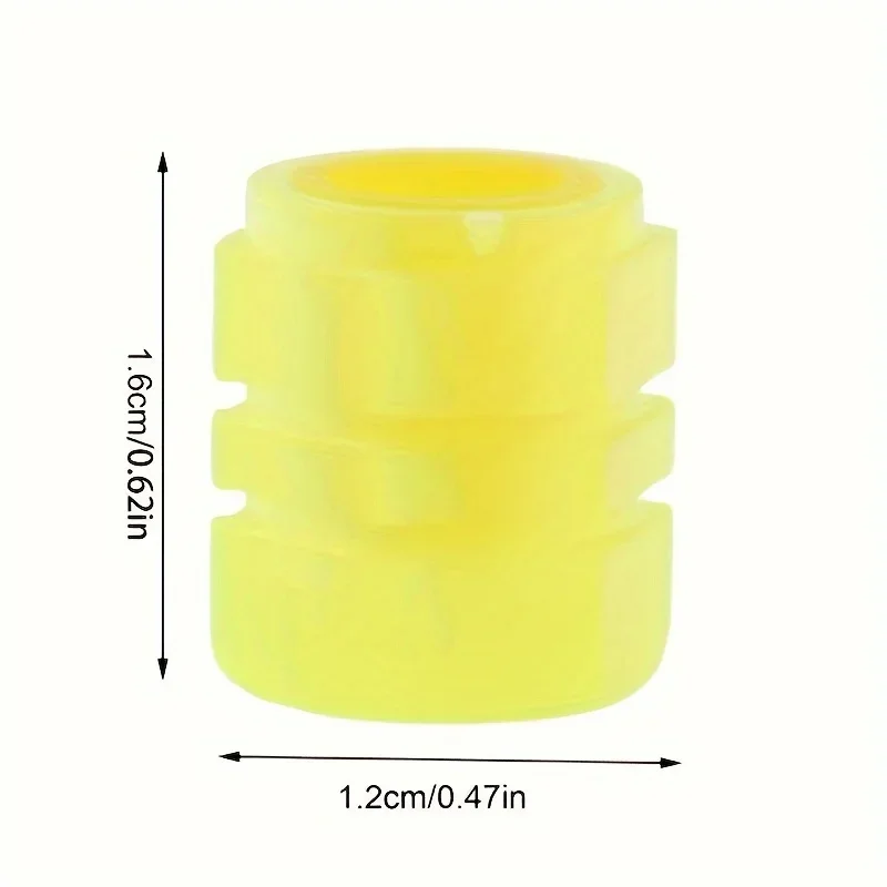 For Maserati 4pcs Luminous Valve Stem Cap, Universal Car Fluorescent Valve Stem Cap, Luminous Valve Stem Cap view 3