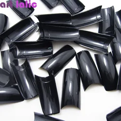 Colorful French Nail Art Practice Kit 500 Pieces Half Artificial Acrylic UV Gel Tips New Arrival for Nail Beauty