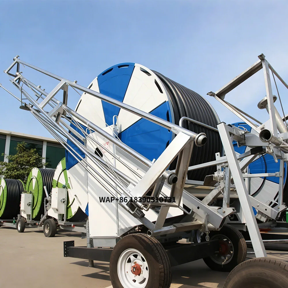 

Agricultural Reel Sprinkler Irrigation Machine Large Area Farmland Irrigation System