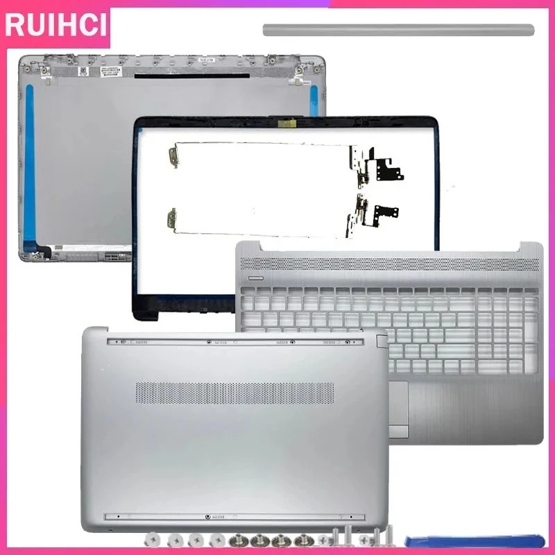 For HP 15-DW 15S-DU DY DR 250 255 G8 TPN-C139 NEW Laptop LCD Back Cover Front Bezel Palmrest Bottom Case Top Upper Housing