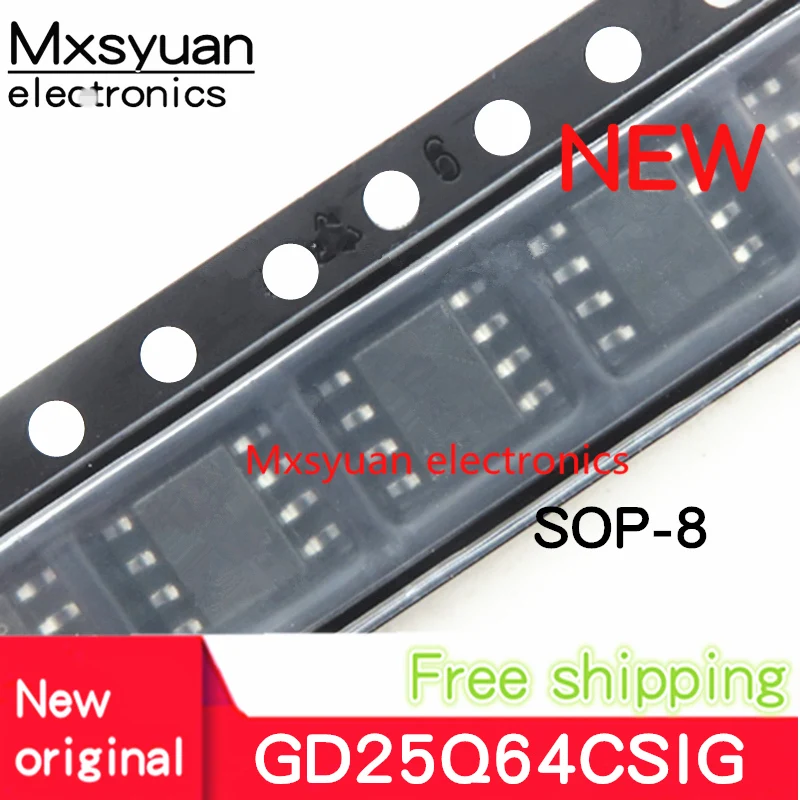 

10 шт. ~ 100 шт. GD25Q64CSIG GD25Q64CSSIG 25Q64CSSIG 25Q64CSIG SOP-8 Новый оригинал
