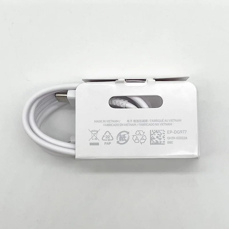 Samsung 3A 1M USB Typ C Kabel PD 25W Superschnelles Ladekabel für Galaxy S25 S24 S23 S22 S21 S20 FE Note 20 10 Ultra A72 A52 A55 – Detail 4