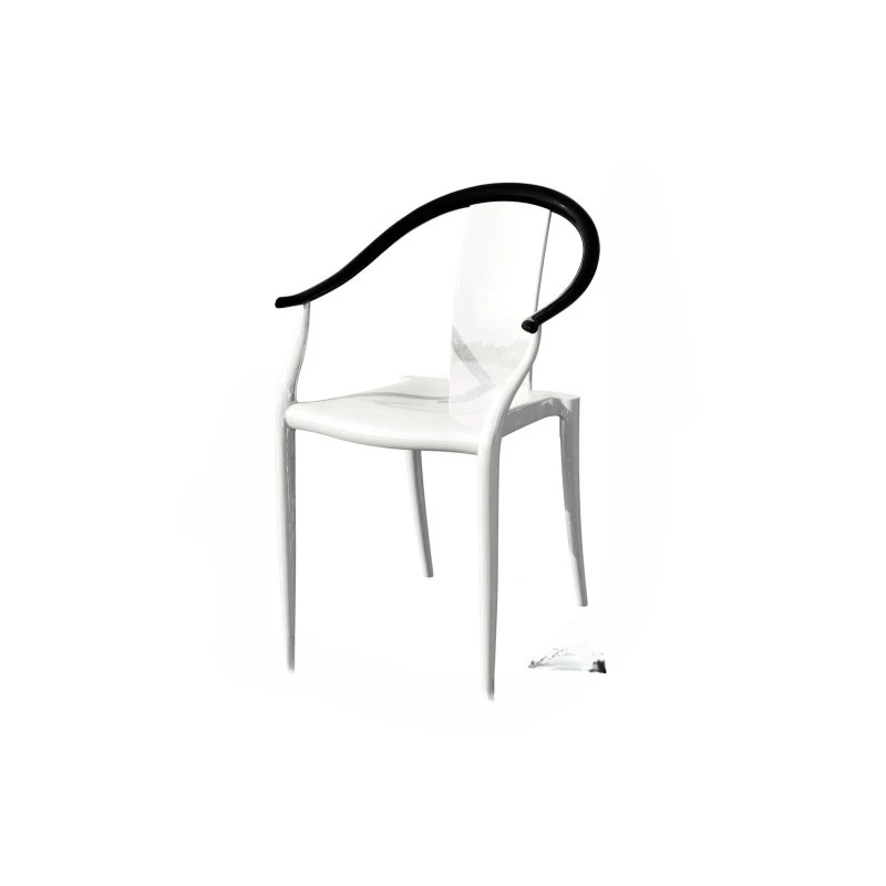 

New Chinese transparent chair Taishi household armchair acrylic simple backrest