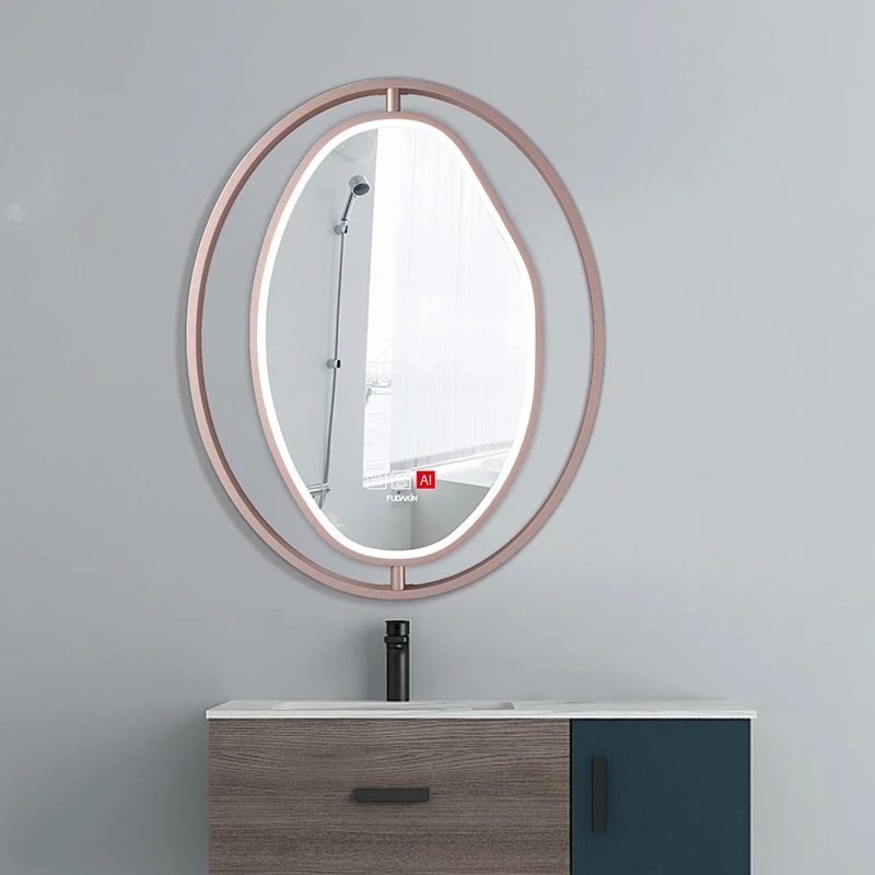 Mirrors Wholesale Wall Hotel Makeup Smart Bathroom Touch Screen Make Up Light Led Mirror With Best Price High Quality