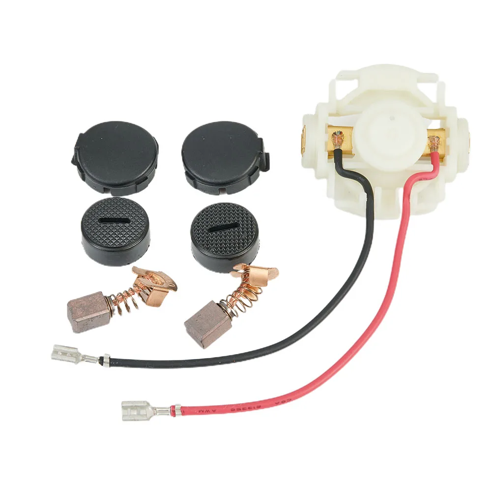 Imagem -06 - Kit de Escova de Carbono para Makita Plastic Metal Tampa Conveniente Dga452 Bjs160 6389212 Bga450 Bga452 Bjs161 Bga402