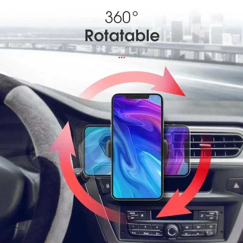 New Car Air Outlet Mount Clip Interior Car Phone Holder Universal Mobile Holder ABS Car Mount Phone Support Mobile Phone Holder