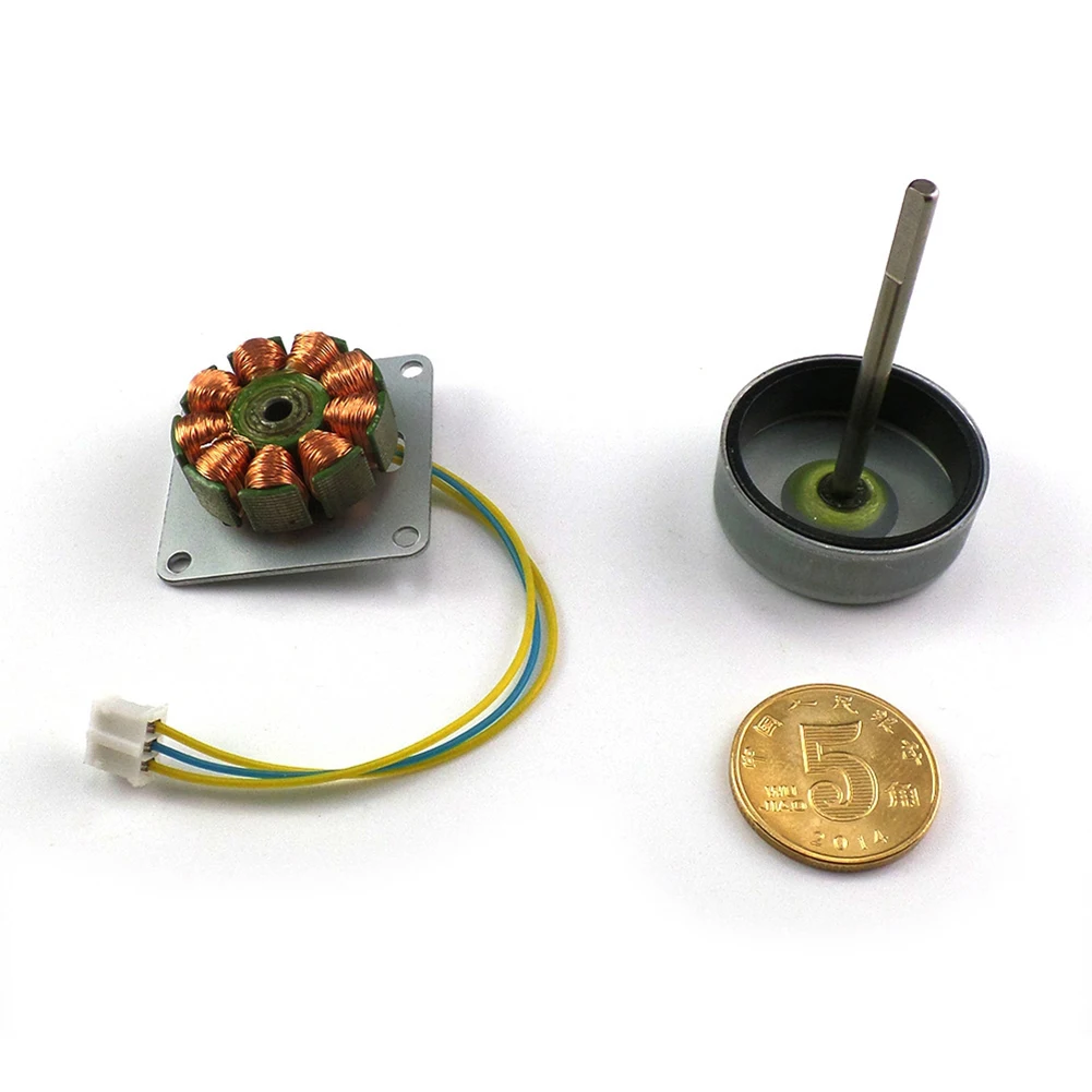 1pc Alternator Micro AC Wind Turbines Generator Mini Brushless Motor 3V-24v 0.1A-1A Power Tools 3-Phase Handheld Generator Set