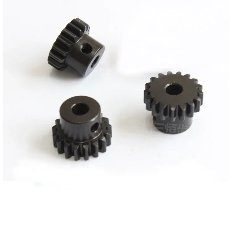 1 Module Spur Gear 17 Teeth Hole Bore 6 45 Steel Gear Cylindrical Steel Motor Tooth Gear