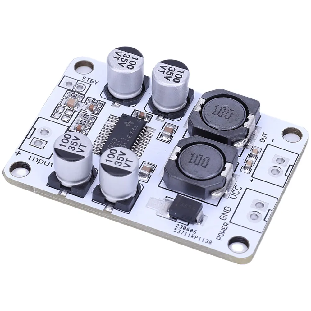 TPA3110 PBTL Digital Mono Amplifier Module 30W Digital Sound Amplifier Module DC 8-26V for Speaker Electronic DIY Kit