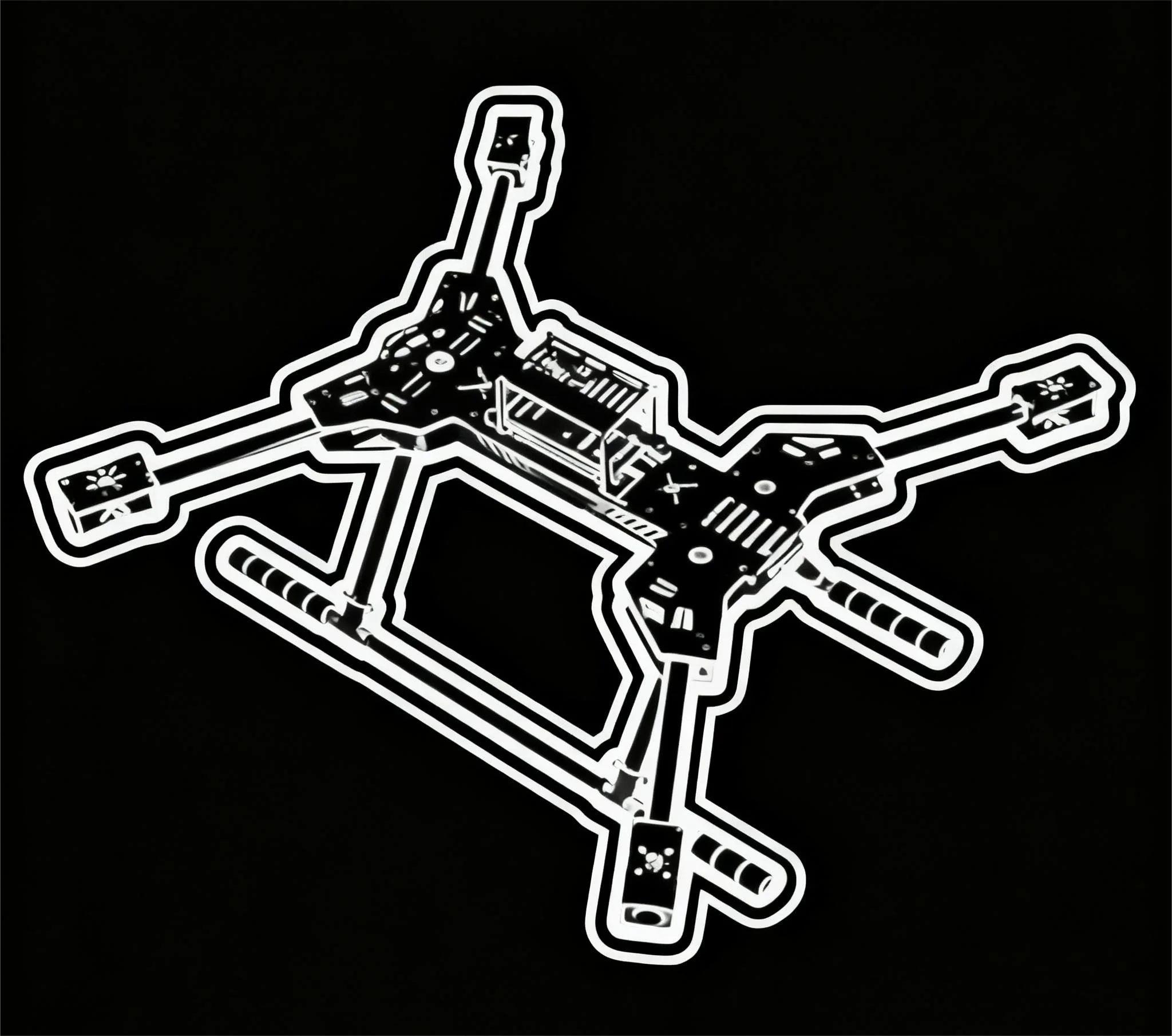 سعيد جديد F680 جميع ألياف الكربون ZD680 طقم إطارات الطائرات الذراع القابلة للطي PIXHAWK Ardupilot التحكم في الطيران #1