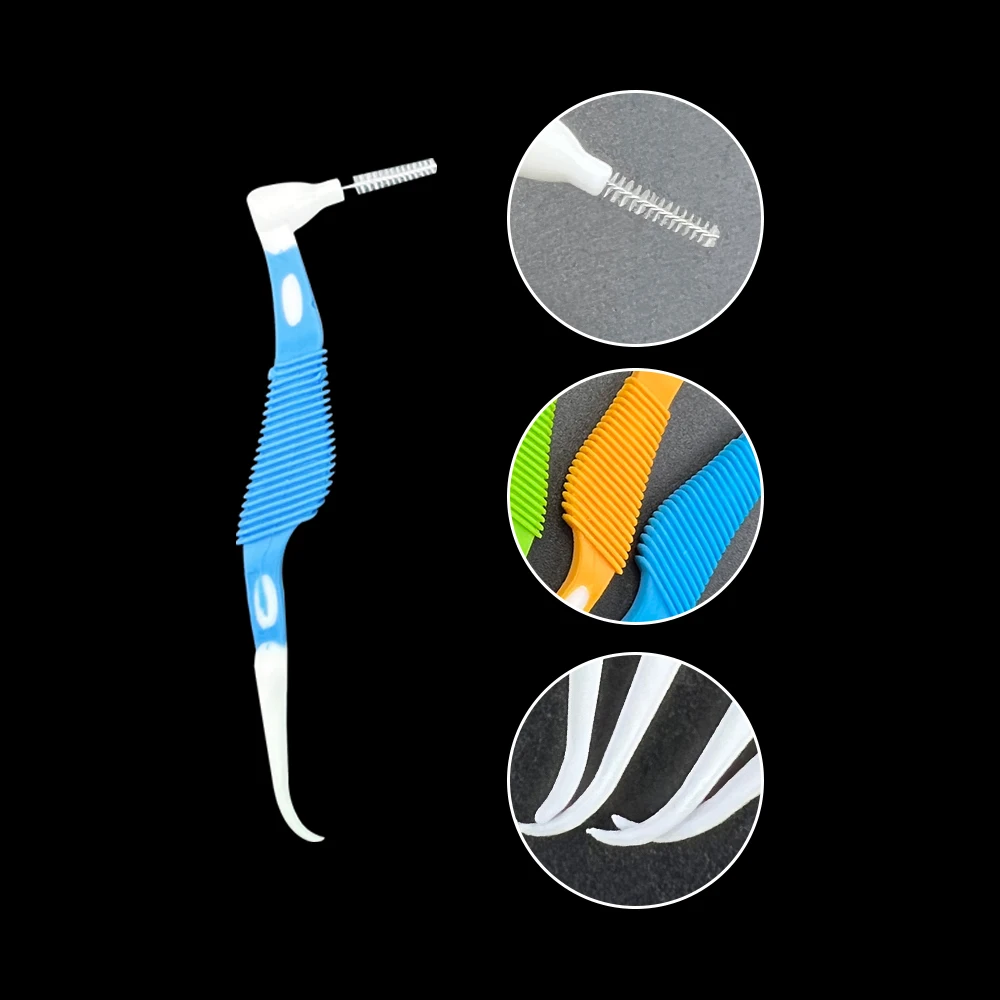 Brosses Interdentaires, Soins de Santé, Blanchiment des Dents, Nettoyeurs Interdentaires, Brosse Dentaire Orthodontique, Outil d'Hygiène Buccale, 8 Pièces/Boîte