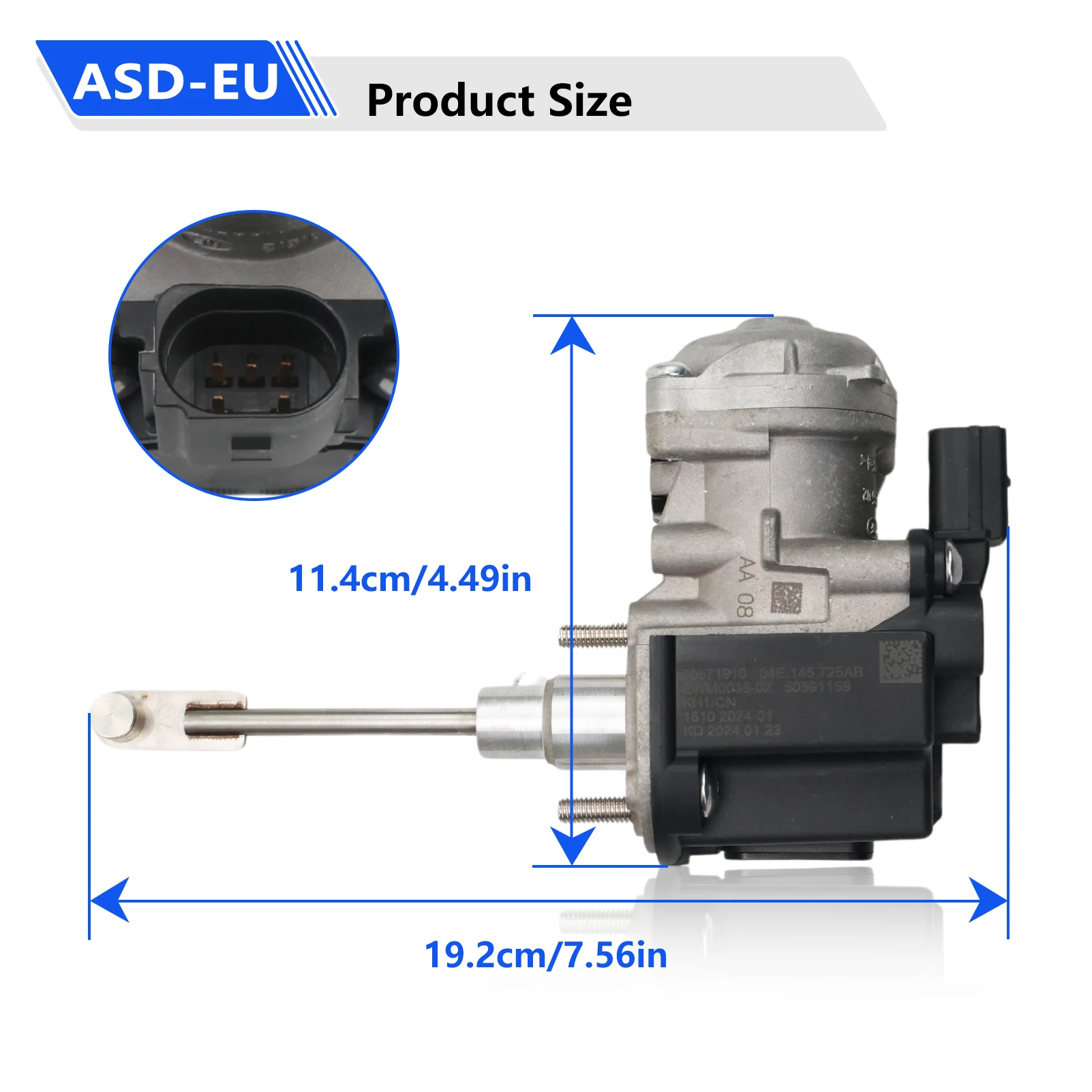 04E145725AB Boost Pressure Switch Turbocharger Control Unit for Audi Seat Skoda VW 1.2 TFSI 04E145725M 04E145703Q