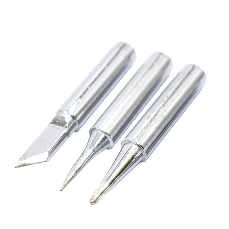 5pcs 936 Soldering  Iron Head 900M-T Solder Iron Tips I+B+K+2.4D+3C For Repair Rework Station Soldering Tools Welding Accessory