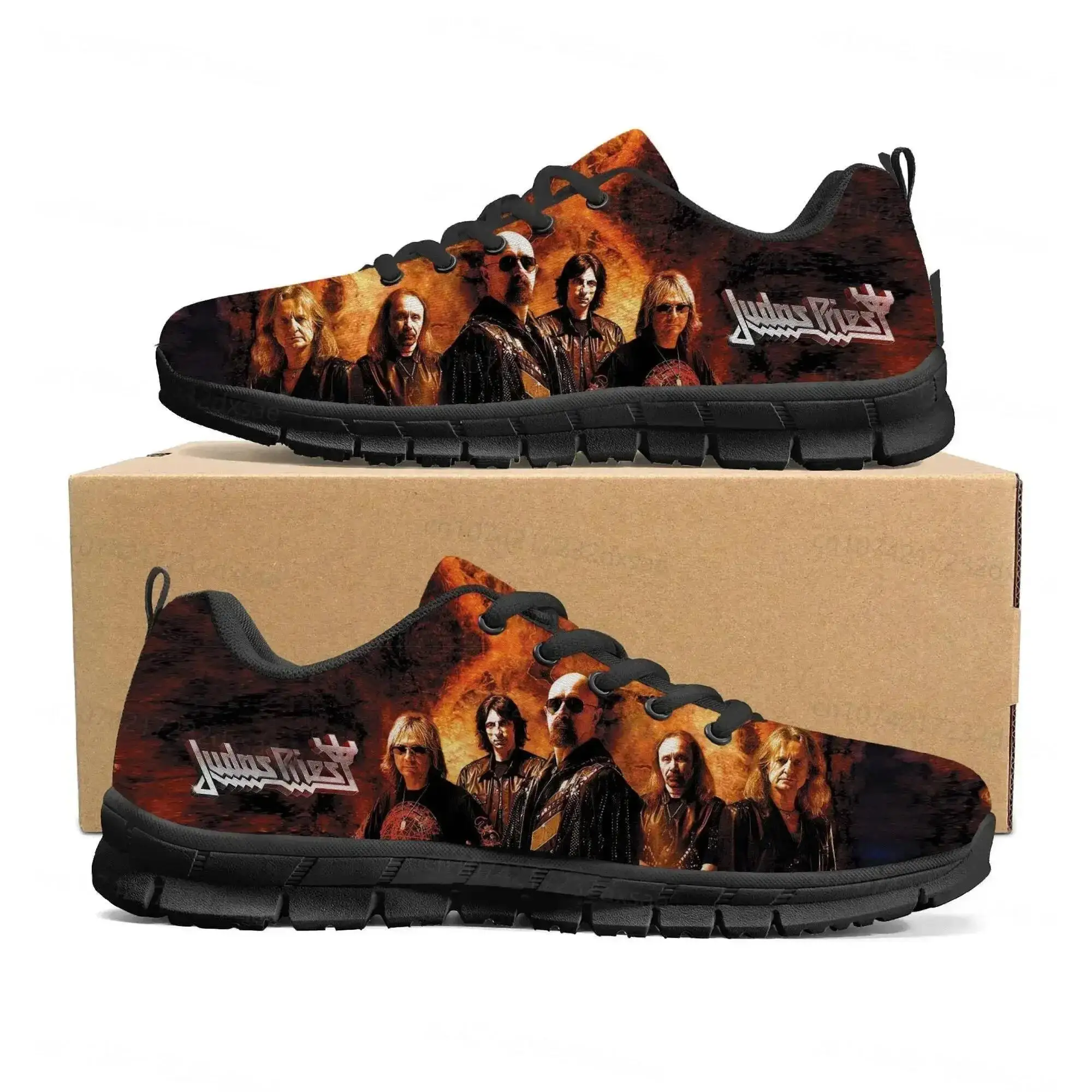 Judas Priest Heavy Metal Rock Band Sports Shoes Mens Womens  Sneakers Casual Custom High Quality Couple Shoes