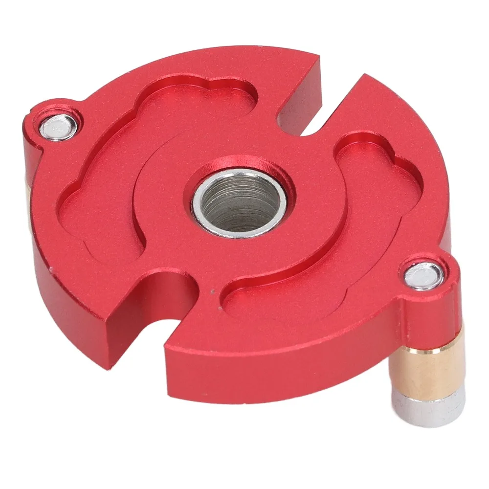 

Aluminum Alloy Self Centering Doweling Jig with 8 Drill Bushings Self Center Hole Puncher Locator High Hardness Anodized