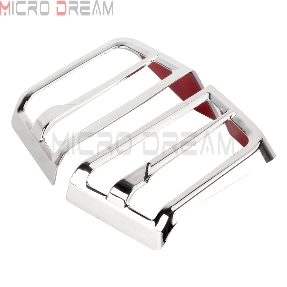 2pcs Motorcycle Front Chrome Speaker Grille Cover For Honda Goldwing GL1800 Gold Wing Tour DCT F6B GL 1800 2018 2019 2020 2021