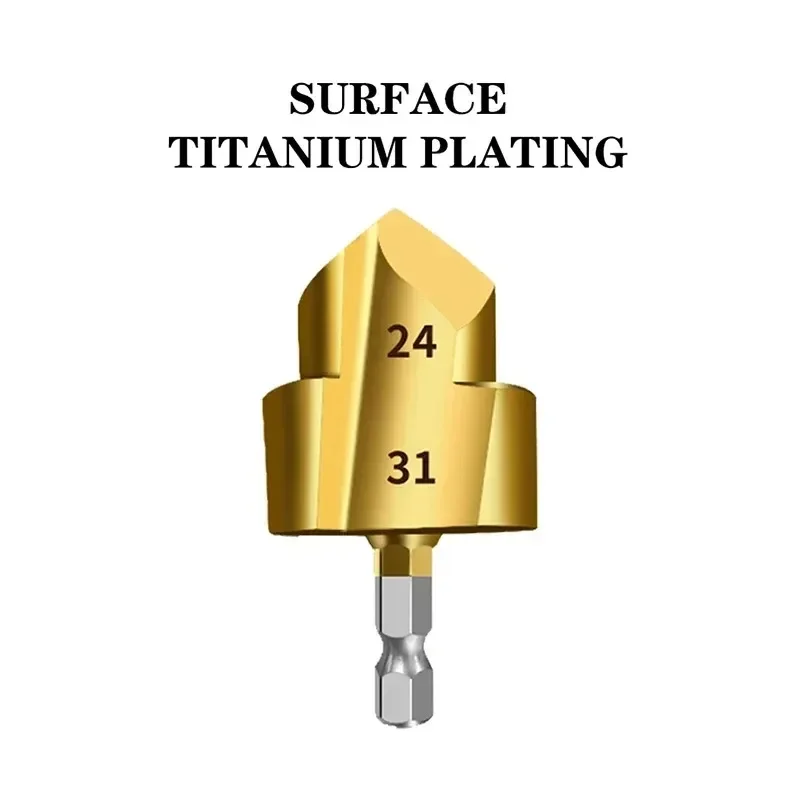 Высокопроизводительное PPR-сверло TG с титановым покрытием для плавного сверления