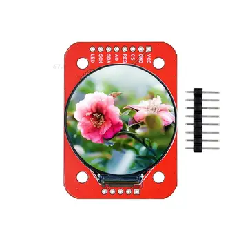 1.28 inç TFT LCD 240x240 sürücü GC9A01 arayüzü SPI