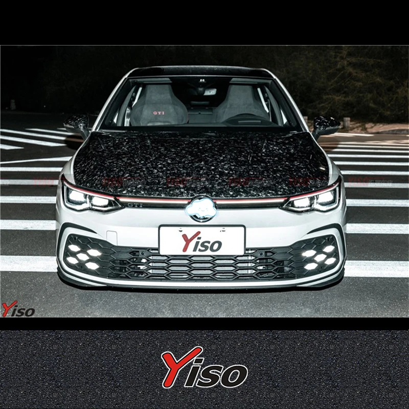 Suitable for GOLF 8 R GTI Rline Aspec cover Modified encirclement Aerodynamic kit GOLF 8 R GTI Rline carbon fiber Aspec Engine C
