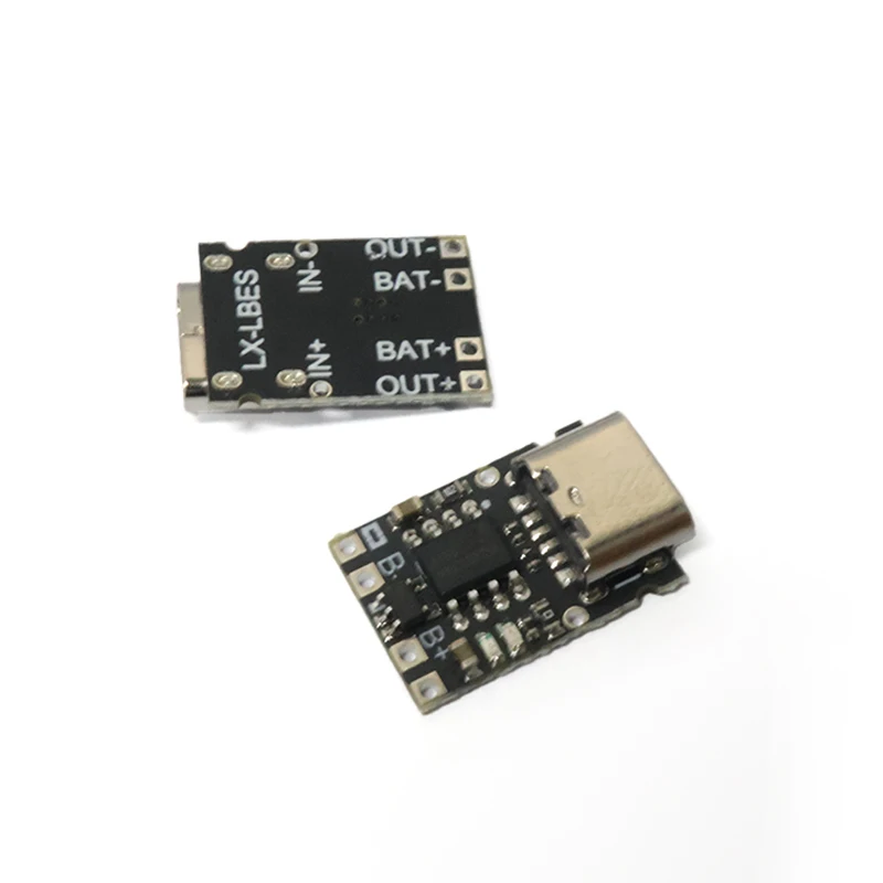 TP4057 1A Lithium Battery Charger Module with Protection USB-C 4.2V/4.35V for 18650 Li-ion Li-Po BMS Electronic DIY Kit