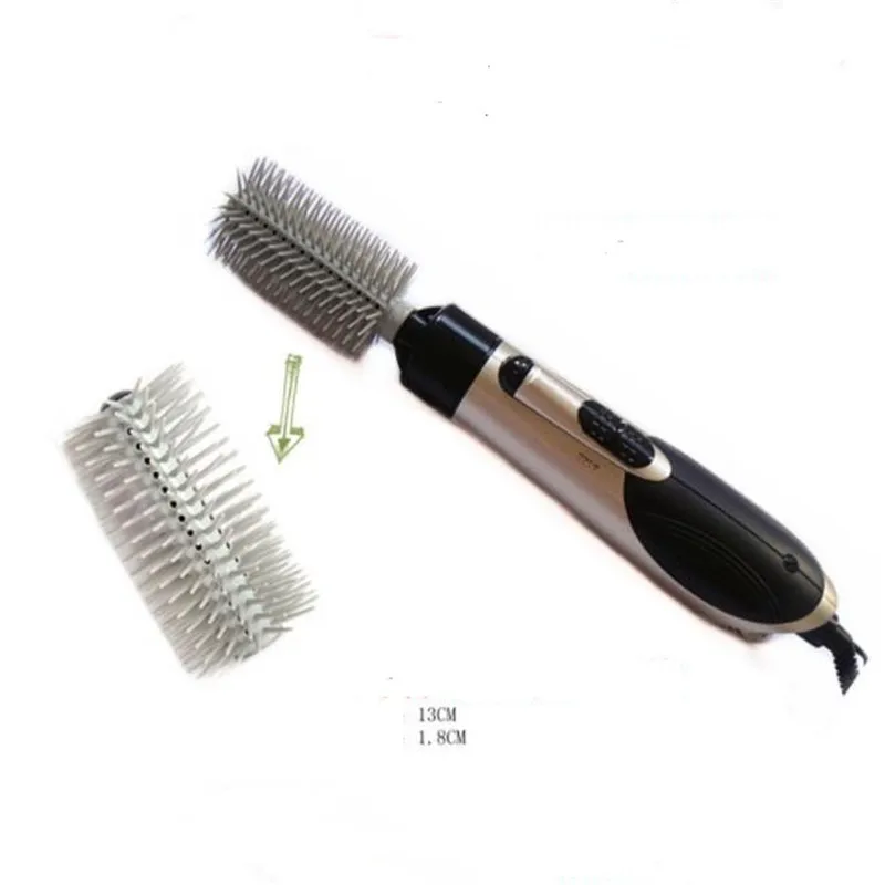 فرشاة تصفيف الشعر الكهربائية ضربة الجافة مجفف الهواء الساخن السلس مشط فرد بكرة الشعر تفجير فرشاة منفاخ فرشاة الشعر صالون مجفف شعر