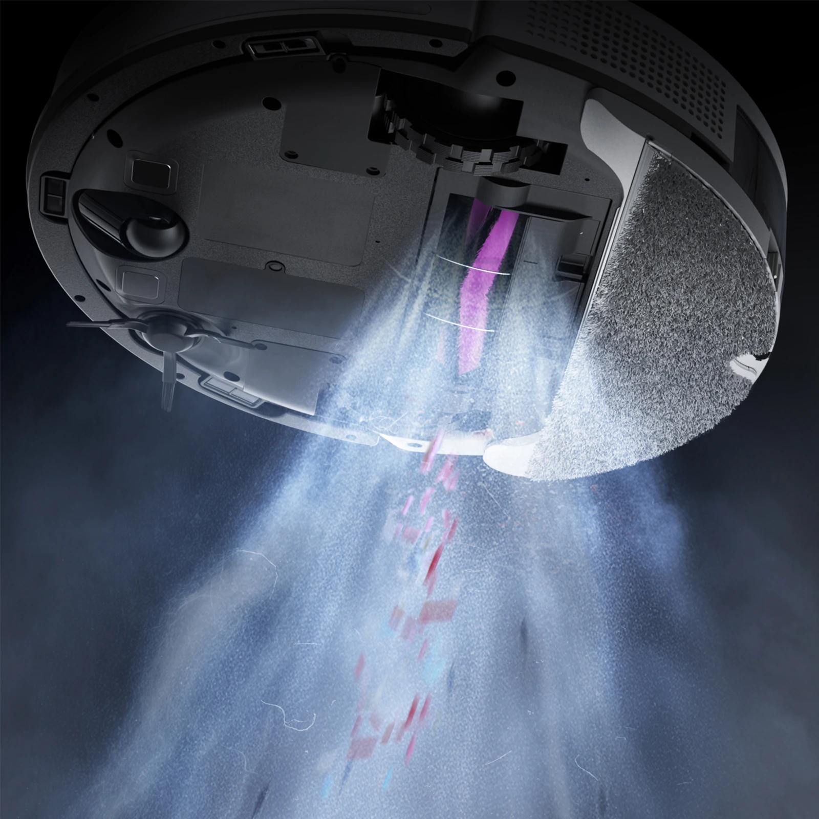 Robot aspirador JONR P1, robot aspirador inteligente, para suelos duros y hogar, blanco 4