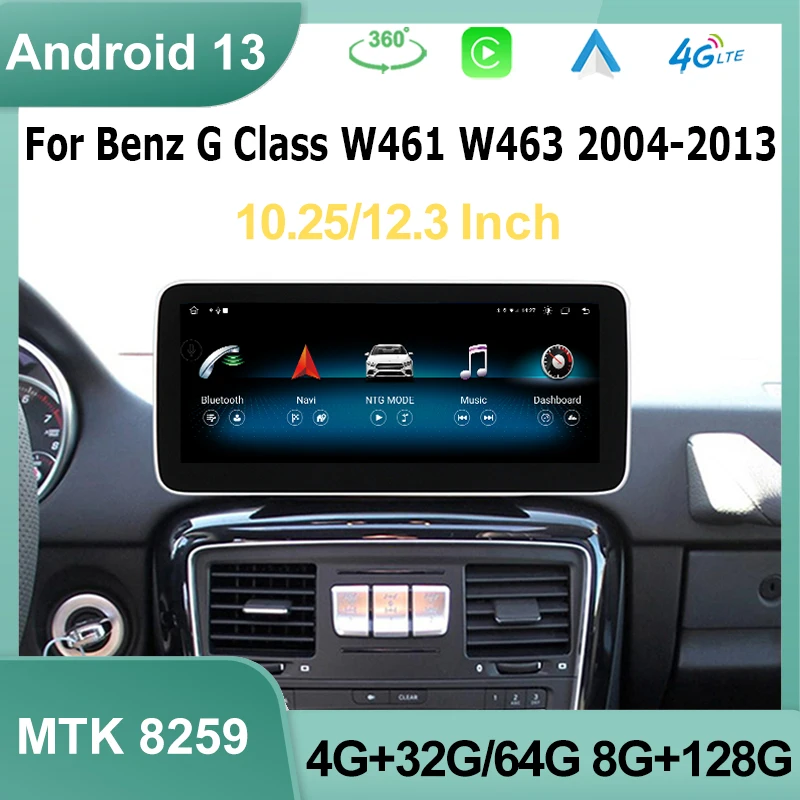 Factory Price Android13 8G+128G For Mercedes Benz G-Class W461 W463 G350 Car DVD Radio Multimedia Player GPS Navigation Screen