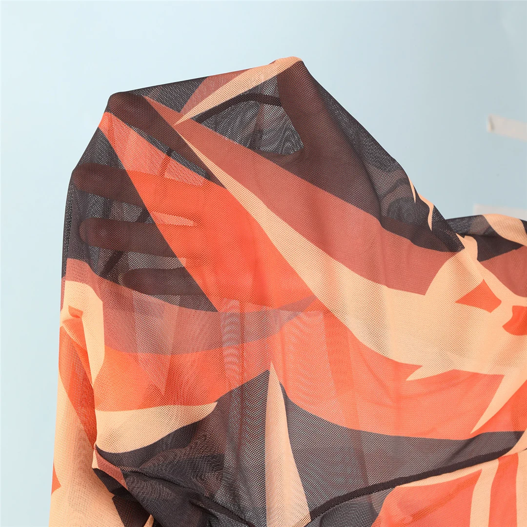 Mit bedruckten Hosen, Bikini, Damen-Badeanzug, dreiteiliges Bikini-Set, Damen-Badebekleidung, brasilianischer Badeanzug mit Polsterung, Badeanzug, Schwimmanzug V7083 – Detail 12