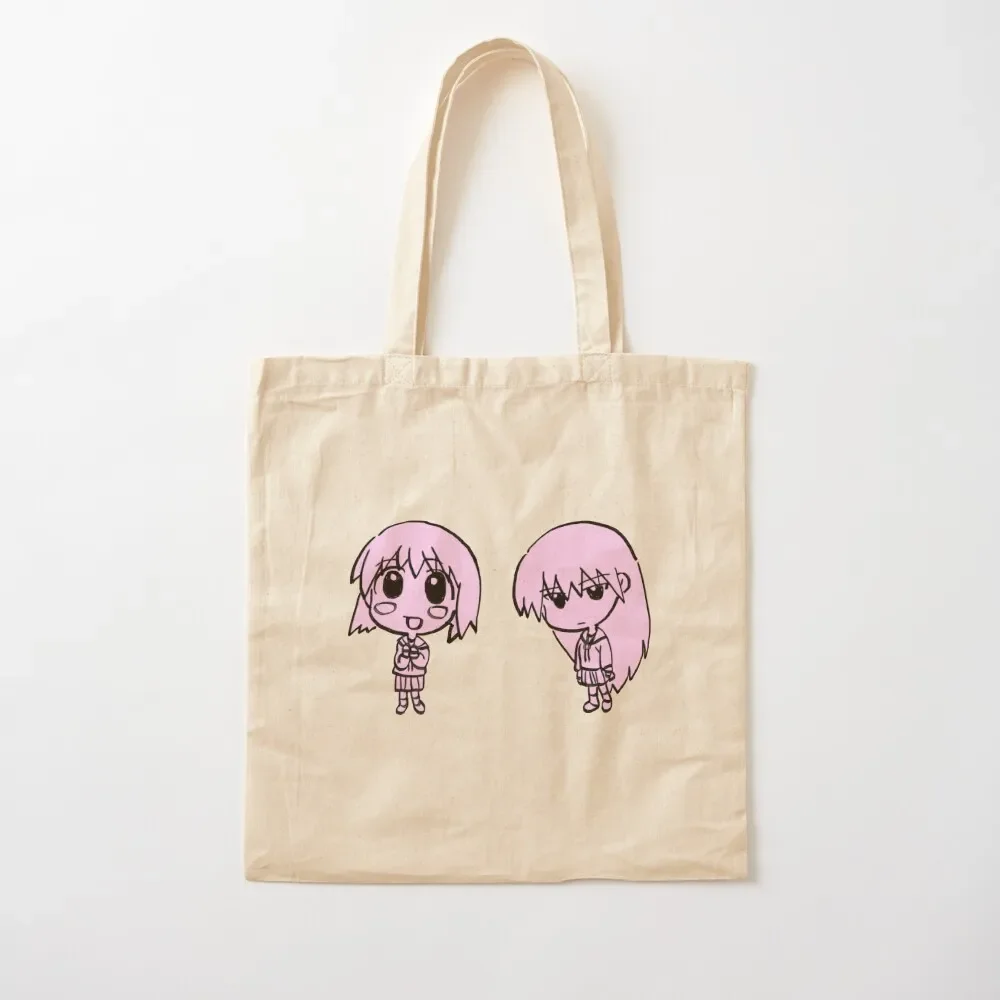 

I draw chibi kaorin and sakaki / azumanga daioh Tote Bag personalized tote Portable shopping bag Tote Bag