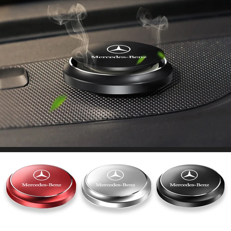 Car Air Freshener Instrument Flavor Perfume UFO Shape Scent Decor For Mercedes Benz C230 C240 C250 C280 C300 C320 C350 C400 E200