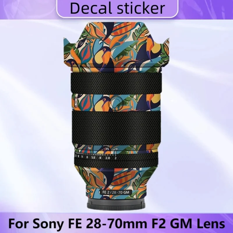 

Защитная виниловая пленка-наклейка для объектива Sony FE 28-70mm F2 GM, защитное покрытие для корпуса объектива SEL2870GM 28-70 F/2