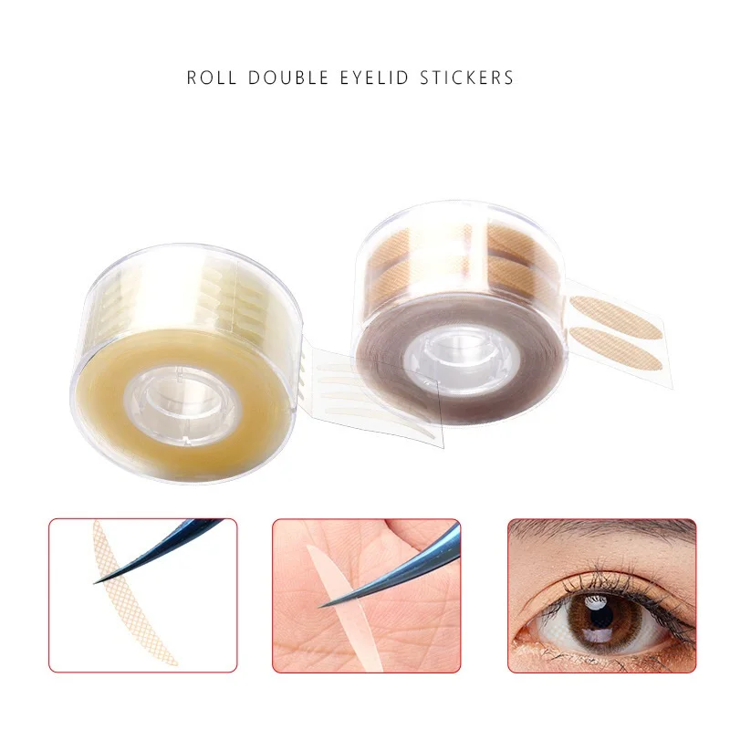 600PCS Patches for Drooping Eyelids Double Stickers Double Eyelids Tape Invisible Fallen Eyelids